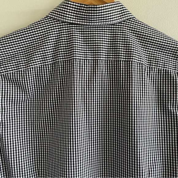 Lands' End Women's No Iron Supima Button Down Shirt 3/4 Length Sleeves Size 10 - Picture 3 of 10